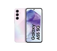 Samsung Galaxy A55 5G Display FHD+ Super AMOLED 6.6”, Android 14, 8GB RAM, 128GB, Dual SIM, Batteria 5.000 mAh, Awesome Lilac