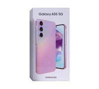 Samsung Galaxy A55 5G Display FHD+ Super AMOLED 6.6”, Android 14, 8GB RAM, 256GB, Dual SIM, Batteria 5.000 mAh, Awesome Lilac