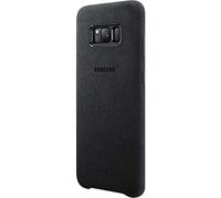 Samsung Alcantara, Copertina per Samsung S8 Plus, Grigio Scuro (Dark Gray)