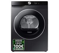 Samsung Asciugatrice Ai Control DV90DG6845LB/U3, 9 kg, Pompa di Calore, Wifi, QuickDrive, AI Dry, Sensore Optimal Dry, Display AI Control, Carica Frontale, 60L x 85H x 60P cm