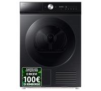Samsung Asciugatrice Bespoke AI DV90DB8845GB/U3, 9 kg, Silent Dry, Pompa di Calore, Wifi, QuickDrive, AI Dry, Sensore Optimal Dry, Display AI Control, Carica Frontale, 60L x 85H x 60P cm