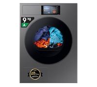 Samsung Asciugatrice Bespoke AI Laundry 9Kg DV90F09F4SU3, Metallic Silver