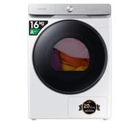 Asciugatrice Samsung DV8000DK con pompa di calore ibrida e AI Control 16Kg DV16DG8600BWU3, White