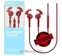 SAMSUNG AURICOLARE ORIGINALE STEREO CUFFIE EO-EG920BREGWW BLISTER ROSSO 78F44FA