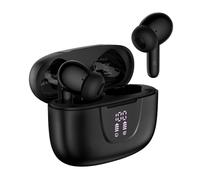 Samsung Auricolari Wireless Bluetooth per Galaxy A17 A16 5G Z Fold7 Z Flip7 FE A36 A56 A26 S25 Ultra, Cuffie Impermeabili In-Ear Auricolari con Microfono 48H Earpods con Display LED e Custodia di