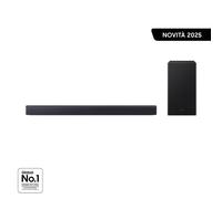 SAMSUNG Sound Bar HW-B450F/ZF 2025 - Dolby Audio/DTS Virtual: X, Adaptive Sound, 2.1 Canali, Modalità Notte e Modalità Gioco