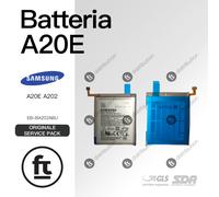 SAMSUNG BATTERIA A20e - A202 EB-BA202ABU ORIGINALE SERVICE PACK