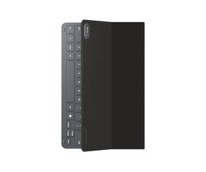 Samsung Book Cover Custodia per tastiera sottile, Galaxy Tab S11, colore nero, design sottile, chiave AI, supporto magnetico