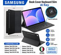 Samsung Book Cover Keyboard Slim AI Key Galaxy Tab S10 Lite S9 FE Originale