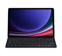 Samsung Book Cover Keyboard Slim EF-DX710 per Galaxy Tab S9 | Custodia per tablet monoblocco, design sottile e leggero, tastiera QWERTZ, POGO-Pin, scomparto per penna S, controllo gestuale, nero
