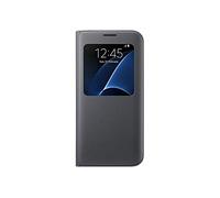 Samsung BT-EFCG935PBEG S View Cover Galaxy S7 Edge, Nero