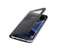 Samsung BT-EFCG935PBEG S View Cover Galaxy S7 Edge, Nero