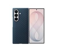Samsung Carbon Magnet Case cover magnetica in fibra aramidica con tecnologia Magnetic Power Profile per Galaxy Z Fold8 Ultra, 2 pellicole schermo anteriore incluse, Blue