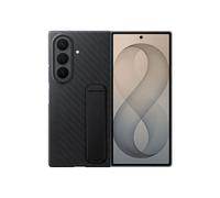 Samsung Carbon Standing Case custodia in fibra aramidica con supporto a cavalletto per Galaxy Z Fold8 Ultra, 2 pellicole schermo anteriore incluse, Black