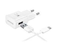 SAMSUNG Carica batteria + Cavo USB type C colore bianco
