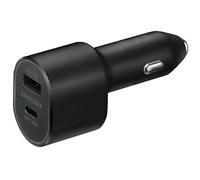 Samsung Caricabatteria da auto doppio super veloce (45W+15W) a doppia porta USB-C e USB-A - Nero - EP-L5300XBEGWW