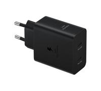 CHARGEUR SECTEUR ULTRA RAPIDE DUO 50W OU 2 X 25W, GAN (AVEC C BLE 45W 1,8M COLOR