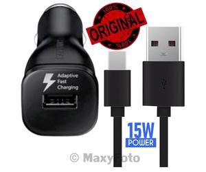 SAMSUNG CARICABATTERIE ORIGINAL AUTO FAST CHARGING EP-LN915U Type C NERO 79617FA