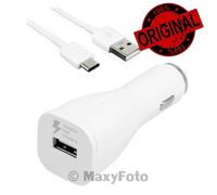 SAMSUNG CARICABATTERIE ORIGINAL AUTO FAST CHARGING EP-LN915U USB-C WHITE 78B89CA