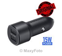 SAMSUNG CARICABATTERIE ORIGINALE AUTO FAST CHARGING DUAL USB EP-L1100N 79396EA