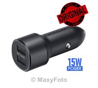 SAMSUNG CARICABATTERIE ORIGINALE AUTO FAST CHARGING DUAL USB EP-L1100N 795B7CA