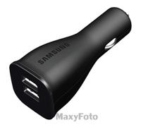SAMSUNG CARICABATTERIE ORIGINALE AUTO FAST CHARGING DUAL USB EP-LN920BLK 791B11A