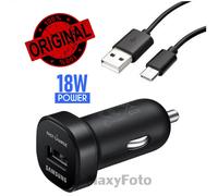SAMSUNG CARICABATTERIE ORIGINALE AUTO FAST EP-LN930 CAVO TYPE-C BLACK 7955B5A