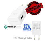 SAMSUNG CARICABATTERIE ORIGINALE USB 15W EP-TA200 FAST CHARGING WHITE 78B498A