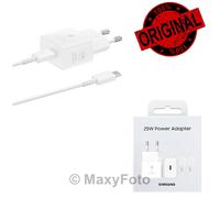 SAMSUNG CARICABATTERIE ORIGINALE USB-C 25W EP-T2510XWE SUPERFAST CHARGE 796284A