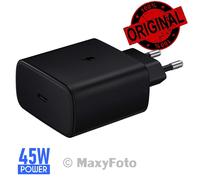 SAMSUNG CARICABATTERIE ORIGINALE USB-C 45W EP-TA845 SUPER FAST CHARGING 78B674A