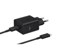 Samsung EP-T4511 Caricabatterie originale 45W Super Fast Charging, Porta USB-C (con Cavo), Nero