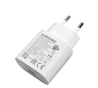 Samsung Caricatore USB-C 25W EP-TA800 originale confezione bulk senza cavo, Ricarica Rapida Fast Charging PD, Alimentatore da Parete Tipo C per Galaxy S21 S22 S23, Note, Tablet, bianco