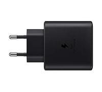 Samsung Caricatore USB C, adattatore CA 25W Ultra Rapido, Ricarica Rapida, Samsung Caricabatterie Originale, Senza Cavo, Nero