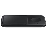 SAMSUNG - Caricatore Wireless Duo EP-P4300T con Adattatore di Ricarica, Colore: Nero
