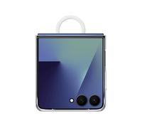 Samsung Clear Case with Ring Custodia pieghevole trasparente con anello per Galaxy Z Flip7 Ring Case