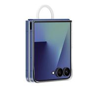 Samsung Clear Case with Ring Custodia pieghevole trasparente con anello per Galaxy Z Flip7 Ring Case