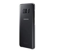 Samsung Clear Cover, Copertina per Samsung S8 Plus, Nero (Black)