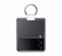 Samsung Clear Cover with Ring per Galaxy Z Flip4, Trasparente