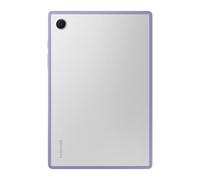 COQUE ARRIÈRE TRANSPARENTE TAB A8 BORDS RENFORCÉS ET COLORÉS EN BLEU LAVANDE CLE