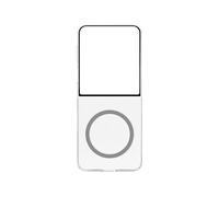 Clear Magnetic Case Cover Magnetica Trasparente compatibile con tecnologia Magnetic Power Profile per Galaxy Z Flip7