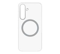 Samsung Clear Magnet Case Cover Magnetica Trasparente compatibile con tecnologia Magnetic Power Profile Galaxy S25 FE