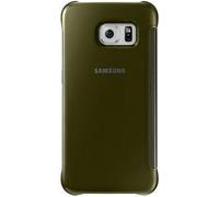 Samsung Clear View Cover EF-ZG928C - custodia a libro per cellulare - oro - per Galaxy S6 edge (EF-ZG928CFEGWW)