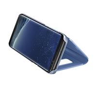 Samsung Clear View, Custodia protettiva con apertura a libro e funzione supporto per Galaxy S8, Blu