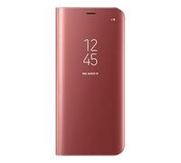 Samsung Clear View Standing, Copertina per Samsung S8 Plus, Rosa (Pink)