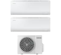 Samsung Climatizzatore Dual split 7000+7000 btu Inverter Condizionatore con Pompa di Calore Gas R32 WIFI Unità Interna + Unità Esterna) -...