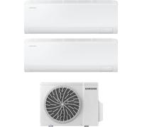 Samsung Climatizzatore Dual Split Inverter 9000 + 9000 Btu Condizionatore con Pompa di Calore Unità Interne + Unità Esterna) - 2X AR50F09C...