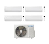 Samsung Climatizzatore Quadri Split Cebu S2 7+7+12+12 con AJ080TXJ4KG/EU Inverter Wi-Fi Classe A++