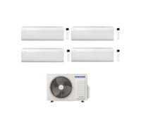 Samsung Climatizzatore Quadri Split Windfree Elite S2 7+7+7+9 BTU con AJ080TXJ4KG/EU Inverter R-32 Wi-Fi Classe A++