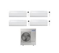 Samsung Climatizzatore Quadri Split Windfree Elite S2 7+7+9+9 BTU con AJ100TXJ5KG/EU Inverter R-32 Wi-Fi