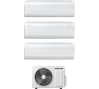 Samsung Climatizzatore Trial split 9000+9000+12000 btu Inverter Condizionatore con Pompa di Calore Gas R32 WIFI Classe A++/A+ (Unit Interna + Unit Ester...